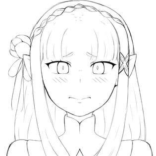 Emilia Sketch Commission