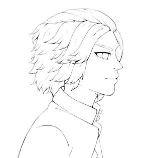 Mikey Line Art